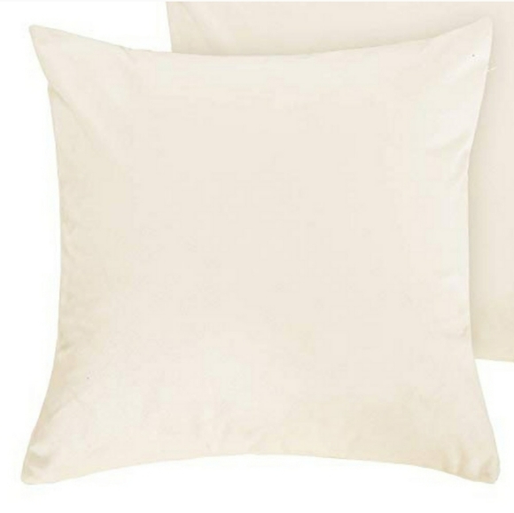 Other - ⭐NEW⭐ - Cream Velvet Pillow - 18X18